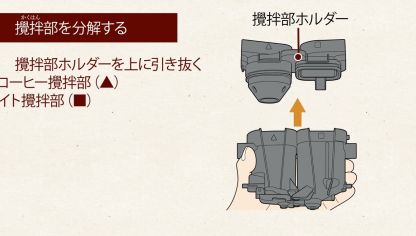 Embedded thumbnail for バリスタDuo～攪拌部のお手入れ～（攪拌部の取り外し・分解）